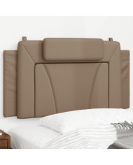 Coussin de tête de lit cappuccino 100 cm similicuir | Mobilier & Déco