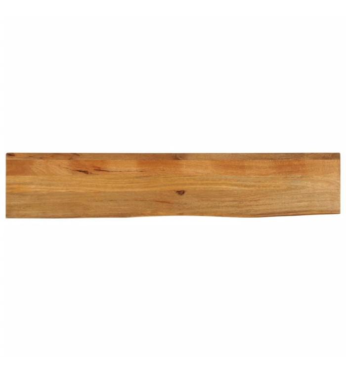 Dessus de table à bord vivant 160x20x3,8cm bois massif manguier | Mobilier & Déco