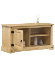 Meuble TV Corona 100x40x52 cm bois de pin massif | Mobilier & Déco