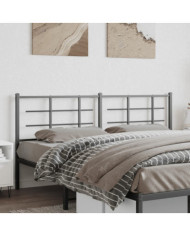 Tête de lit métal noir 180 cm | Mobilier & Déco