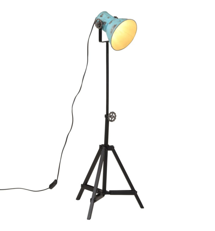 Lampadaire 25 W bleu délavé 35x35x65/95 cm E27 | Mobilier & Déco