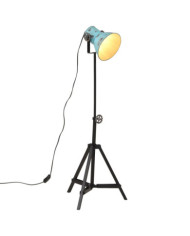 Lampadaire 25 W bleu délavé 35x35x65/95 cm E27 | Mobilier & Déco