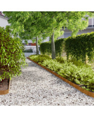 Bordures de pelouse 10 pcs 10x103 cm acier corten flexible | Mobilier & Déco