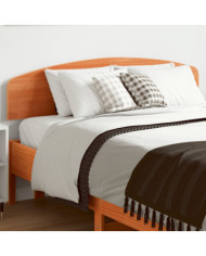 Tête de lit cire marron 135 cm bois massif de pin | Mobilier & Déco