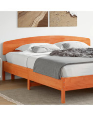 Tête de lit cire marron 180 cm bois massif de pin | Mobilier & Déco