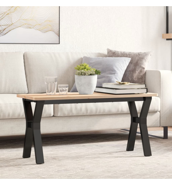 Pieds de table basse cadre en Y 90x30x43 cm acier | Mobilier & Déco