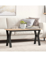 Pieds de table basse cadre en Y 90x30x43 cm acier | Mobilier & Déco