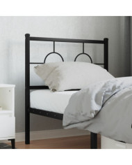 Tête de lit métal noir 75 cm | Mobilier & Déco