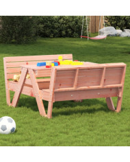 Table de pique-nique pour enfants bois massif de douglas | Mobilier & Déco