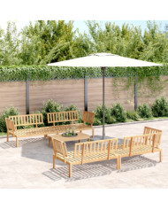 Salon palette de jardin 5 pcs bois d'acacia massif | Mobilier & Déco