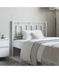 Tête de lit métal blanc 100 cm | Mobilier & Déco