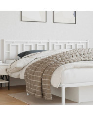 Tête de lit métal blanc 193 cm | Mobilier & Déco