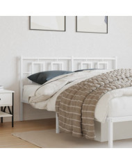 Tête de lit métal blanc 160 cm | Mobilier & Déco