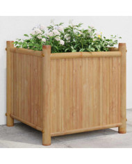 Jardinière 40x40x40 cm bambou | Mobilier & Déco