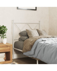 Tête de lit métal blanc 75 cm | Mobilier & Déco