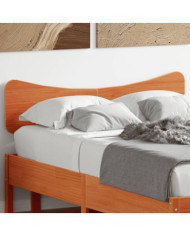 Tête de lit cire marron 120 cm bois massif de pin | Mobilier & Déco