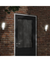 Applique murale LED d'extérieur avec capteurs blanc | Mobilier & Déco