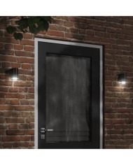 Appliques murales extérieur 2 pcs aluminium moulé sous pression | Mobilier & Déco