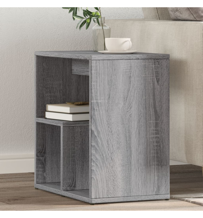 Tables d'appoint 2 pcs sonoma gris 50x30x50cm bois d'ingénierie | Mobilier & Déco