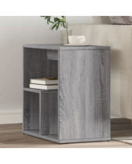 Tables d'appoint 2 pcs sonoma gris 50x30x50cm bois d'ingénierie | Mobilier & Déco