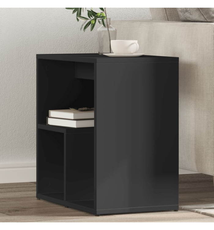 Tables d'appoint 2 pcs noir 50x30x50 cm bois d’ingénierie | Mobilier & Déco