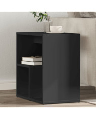 Tables d'appoint 2 pcs noir 50x30x50 cm bois d’ingénierie | Mobilier & Déco