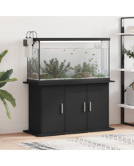 Support pour aquarium noir 101x41x58 cm bois d'ingénierie | Mobilier & Déco