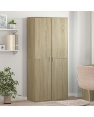 Armoire à chaussures Chêne sonoma 80x39x178cm Bois d'ingénierie | Mobilier & Déco