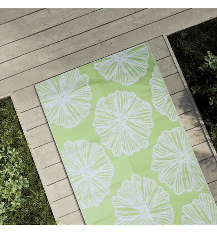 Tapis d'extérieur ARAKIL vert 80x150 cm PP | Mobilier & Déco