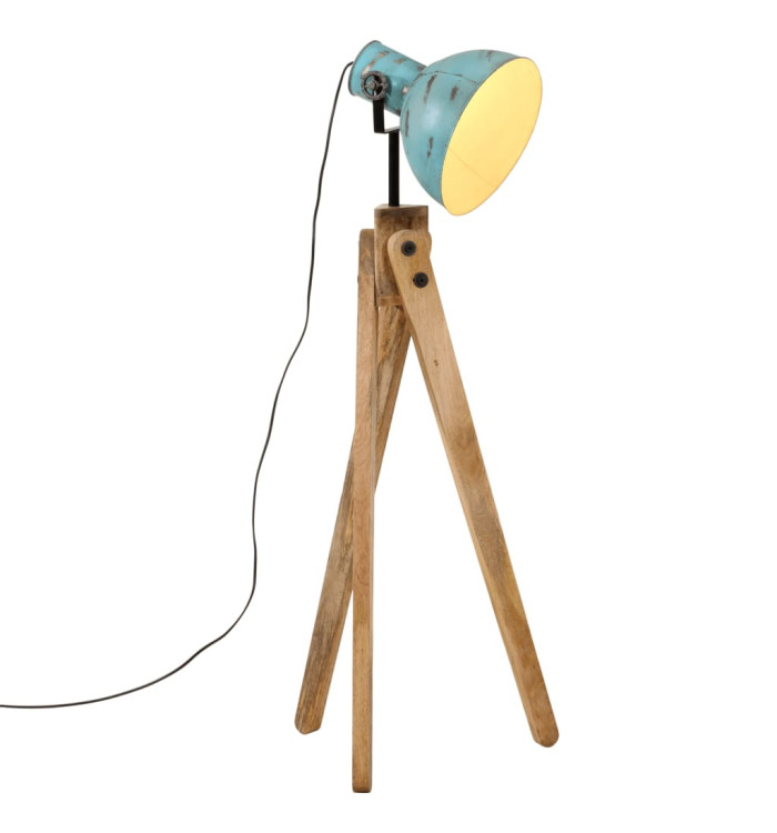 Lampadaire 25 W bleu délavé 45x45x120 cm E27 | Mobilier & Déco