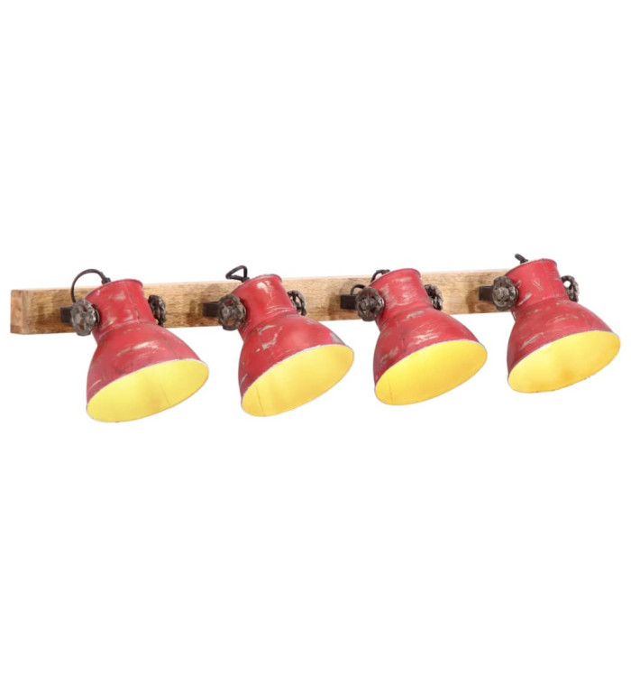 Lampe murale 25 W rouge délavé 90x25 cm E27 | Mobilier & Déco