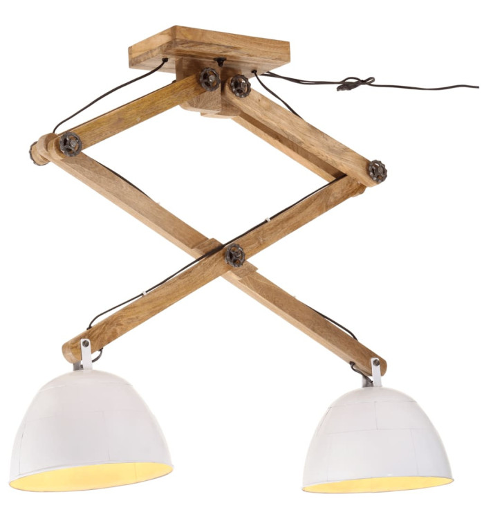 Plafonnier 25 W blanc 29x18x85 cm E27 | Mobilier & Déco