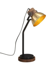 Lampe de bureau 25 W laiton antique 18x18x60 cm E27 | Mobilier & Déco