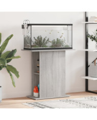 Support d'aquarium sonoma gris 75x36x72,5 cm bois d'ingénierie | Mobilier & Déco