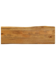 Dessus de table 110x40x2,5 cm bord vivant bois massif manguier | Mobilier & Déco
