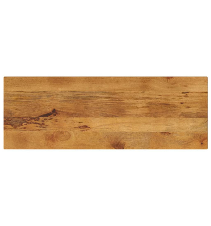 Dessus de table 140x60x3,8cm rectangulaire bois massif manguier | Mobilier & Déco