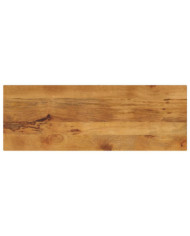 Dessus de table 140x60x3,8cm rectangulaire bois massif manguier | Mobilier & Déco