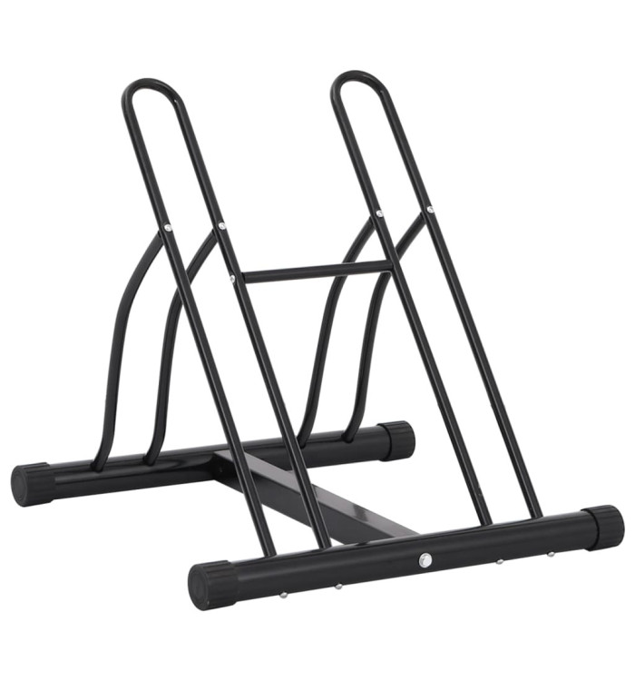 Support de vélo au sol autoportant pour 2 vélos acier | Mobilier & Déco