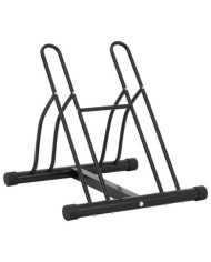 Support de vélo au sol autoportant pour 2 vélos acier | Mobilier & Déco