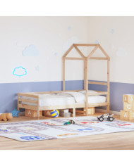 Toit de lit pour enfants 98x70x176,5 cm bois de pin massif | Mobilier & Déco