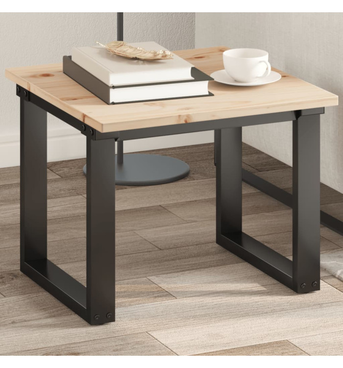 Dessus de table 50x50x1,7 cm carré bois de pin massif | Mobilier & Déco