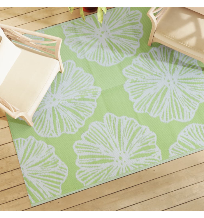 Tapis d'extérieur ARAKIL vert 160 x 230 cm PP | Mobilier & Déco