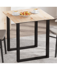 Dessus de table 2 pcs 70x35x1,7cm rectangulaire bois pin massif | Mobilier & Déco