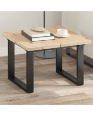Dessus de table 2 pcs 60x30x2,5cm rectangulaire bois pin massif | Mobilier & Déco