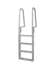 Échelle de piscine/quai à 4 marches Aluminium 167 cm | Mobilier & Déco