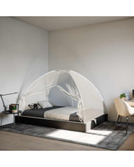 Moustiquaire mongole avec portes 220 maille blanc 200x120x130cm | Mobilier & Déco