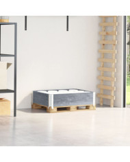 Collier de palette gris 80x60 cm bois de pin solide | Mobilier & Déco