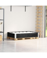 Collier de palette noir 120x80 cm bois de pin solide | Mobilier & Déco