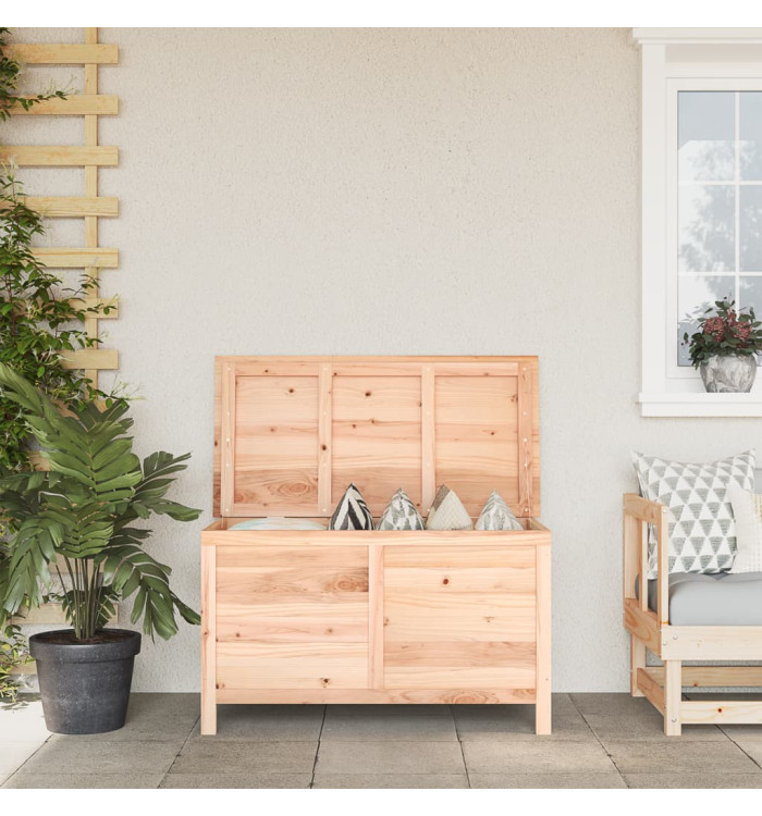 Boîte à coussins d'extérieur 99x50x56,5 cm bois de sapin massif | Mobilier & Déco