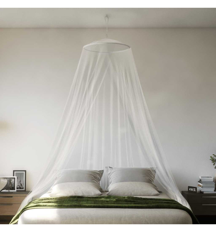 Moustiquaire pour lit 220 maille blanc 56x56x220 cm | Mobilier & Déco